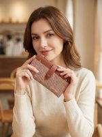MICHAELA Glitter Twill Long Wallet 04
